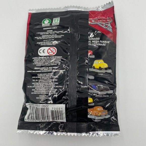 Disney Cars Blind Bag Unopened Car with Track Luigi Guido Cruz Ramirez Smokey - Picture 2 of 6